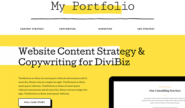 Ponad 9 najlepszych motywów WordPress dla stron z portfolio 4 WordPress themes for portfolio