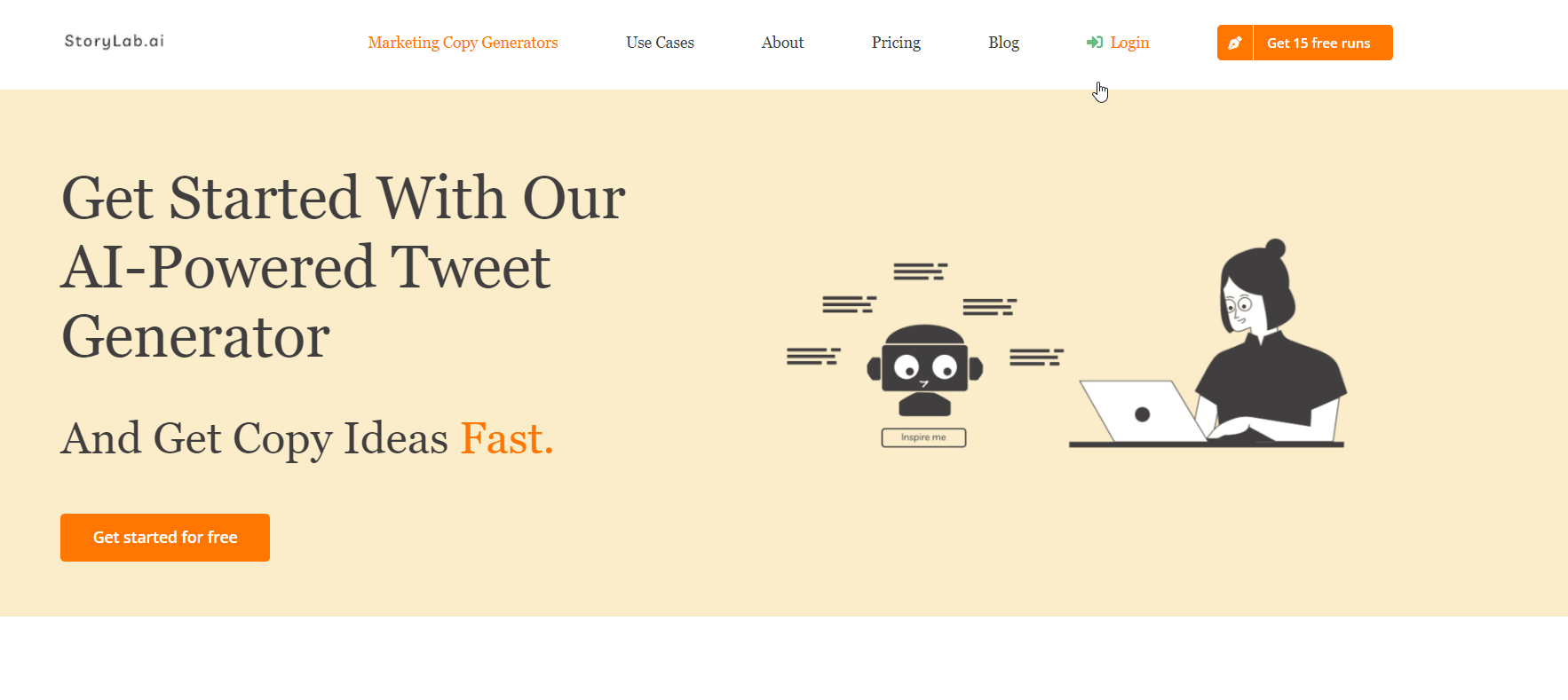 StoryLab.AI- Instrument generator de Tweet