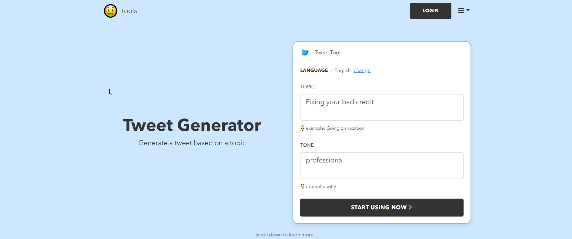 Nichess- Instrument generator de Tweet