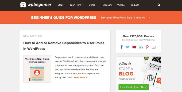 wpbeginner 博客 - IsItWP - 免費的 WordPress 主題檢測器 wpbeginner blog