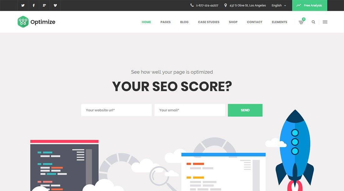 优化 seo 代理 WordPress 主题