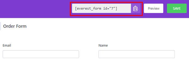 Salin Kode Pendek Cara Menambahkan Formulir Pemesanan ke Situs Web