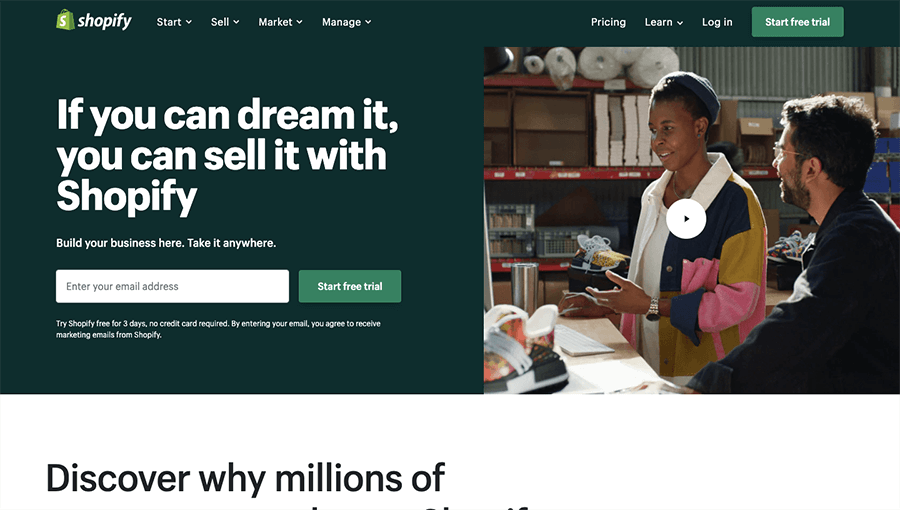 8 ผู้สร้างเว็บไซต์ฟรีที่ดีที่สุดเพื่อสร้างเว็บไซต์ของคุณในปี 2023 5 shopify 32