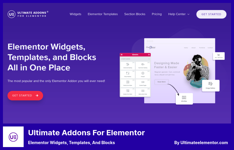 Elementor プラグイン用の究極のアドオン - Elementor ウィジェット、テンプレート、およびブロック