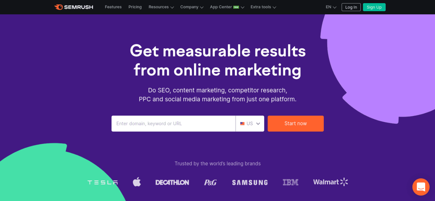 Beranda Semrush