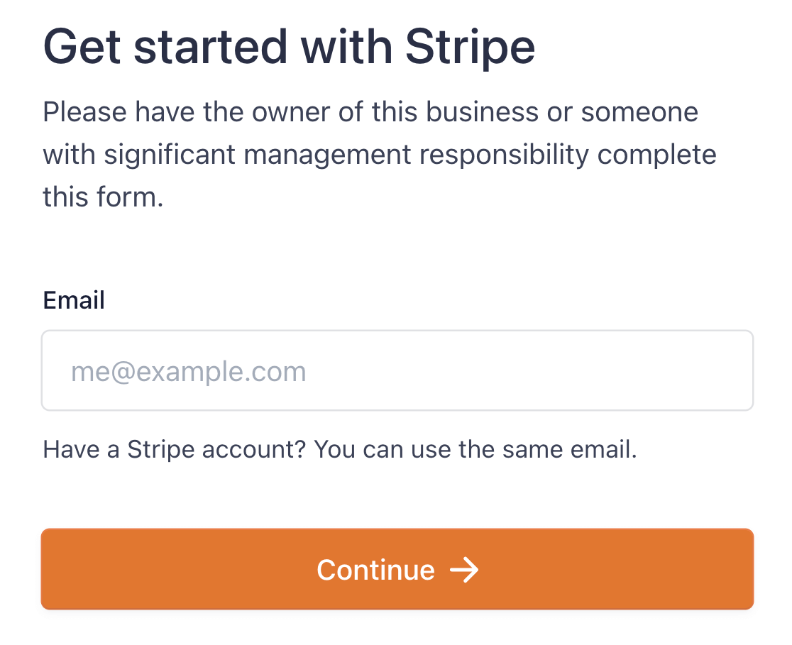Getting started with Stripe