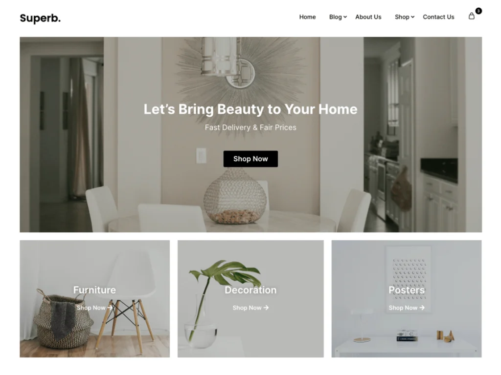 ECommerce yang luar biasa dibuat untuk toko online, toko, dan butik.