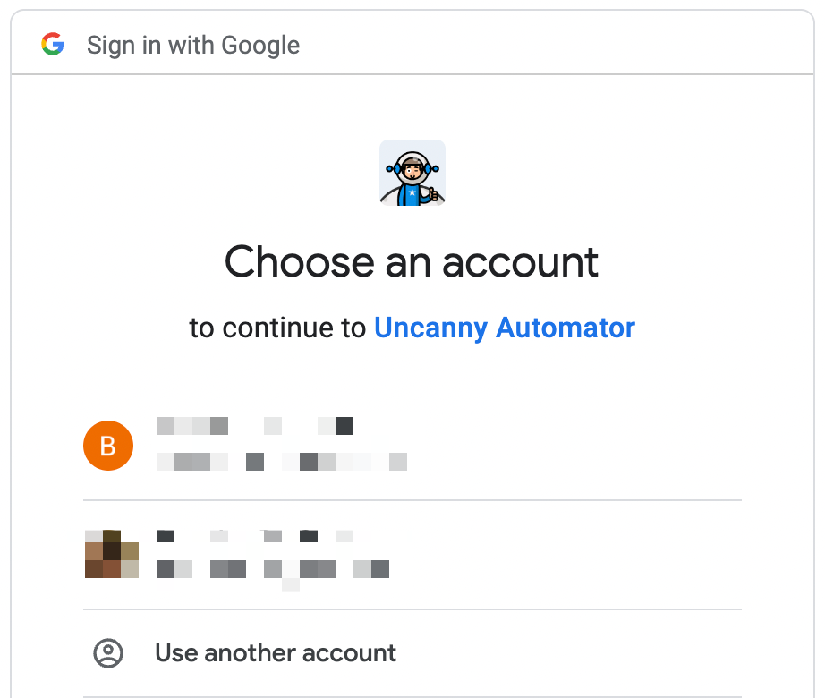 使用 LearnPress 和 Uncanny Automator 实现课堂自动化 83 choose an account to automator