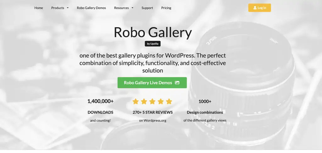 RoboGallery แม้แต่มือใหม่ใน WordPress ก็สามารถสร้างแกลเลอรีแรกได้