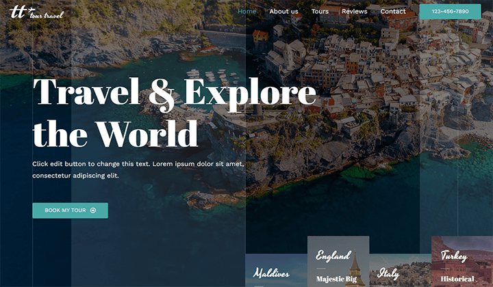 Seyahat Şirketi için 9+ En İyi WordPress Temaları 2023 9 WordPress themes for travel company