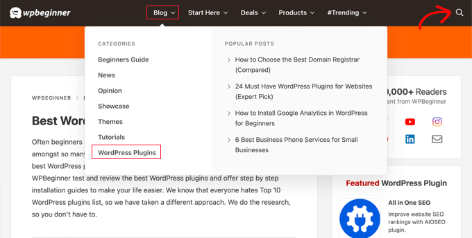 Controllo dei tutorial di WPBeginner sul plugin