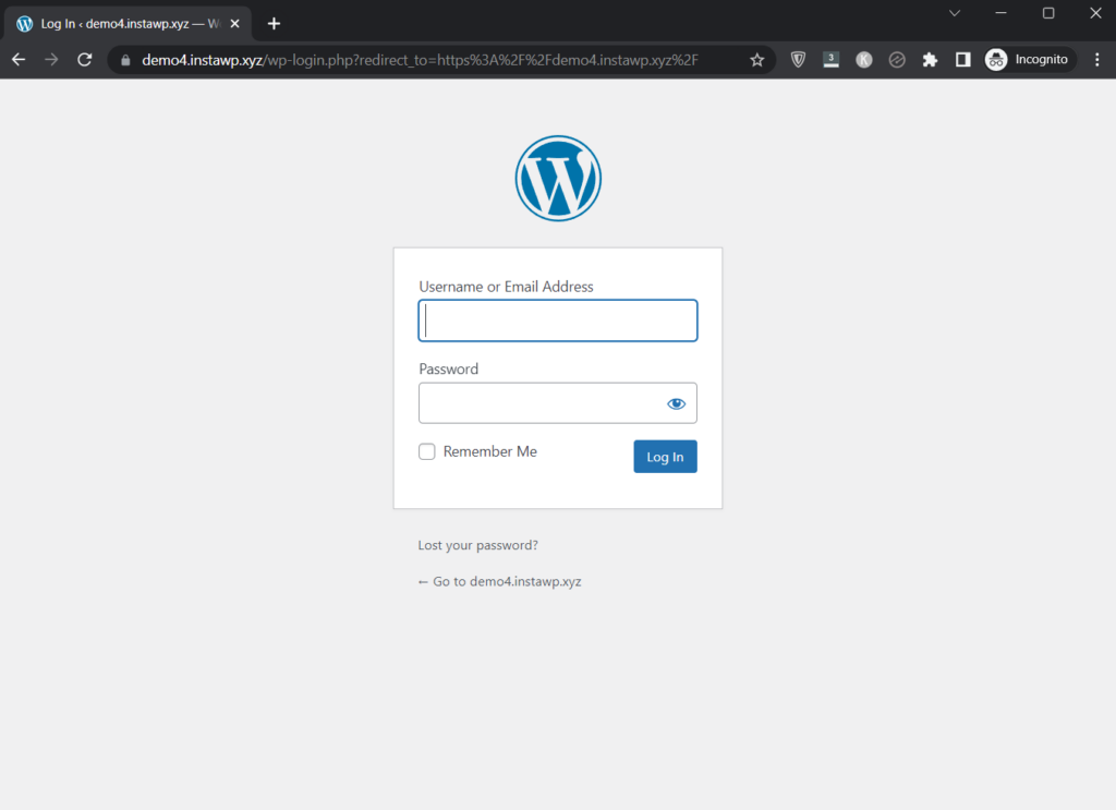 mengakses situs web dan memeriksa apakah terpaksa masuk