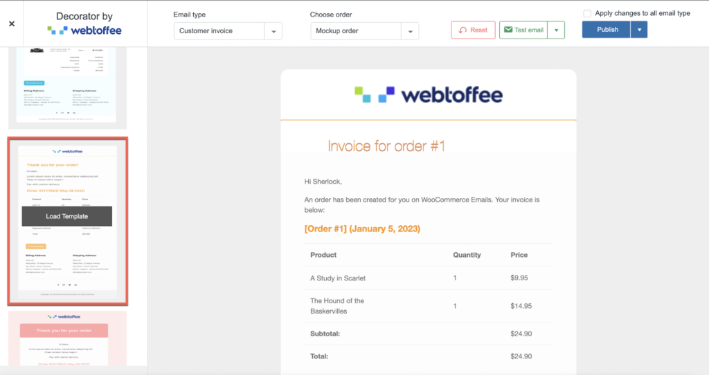 WooCommerce 기본 템플릿 변경
