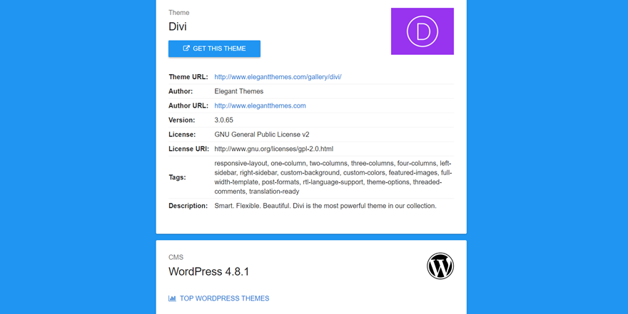 wordpress 主题