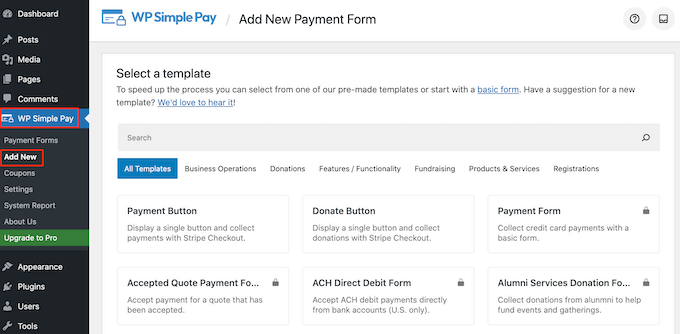 So erstellen Sie ein Formular mit einer optionalen Zahlungsschaltfläche How to create a form with an optional payment button
