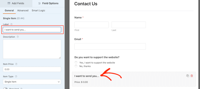 Anpassen eines WordPress-Formulars Customizing a WordPress form