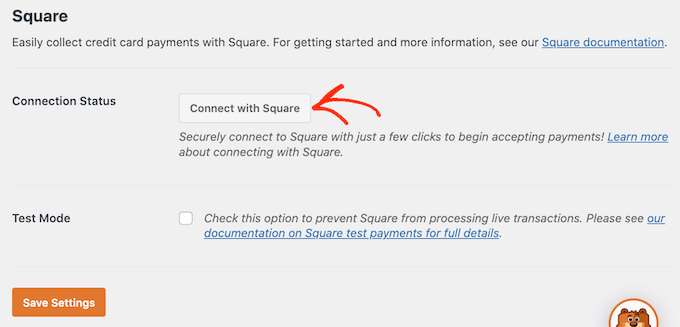 Verbinden von WPForms mit Square Connecting WPForms to Square