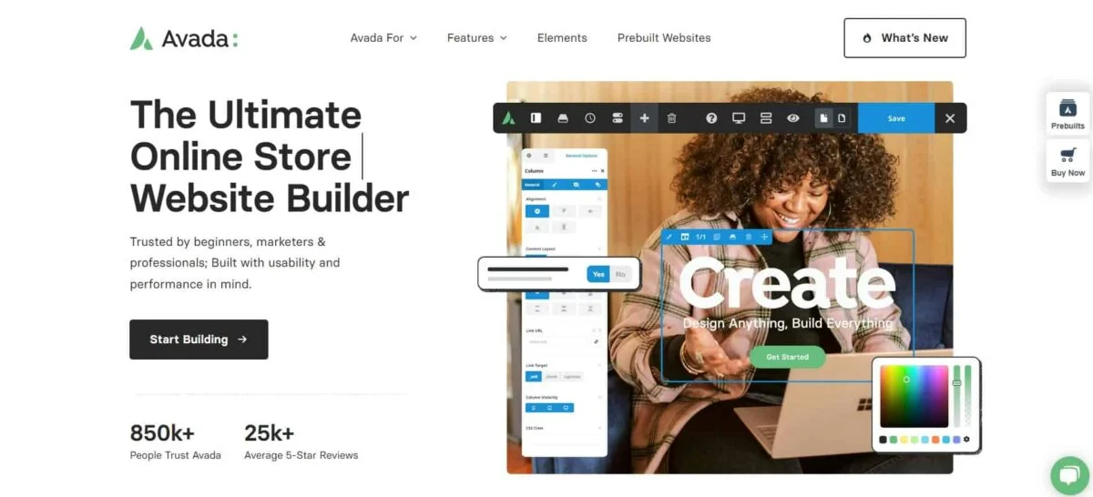 Лучшая коллекция тем WordPress LearnPress на 2023 год 77 avada best website builder for wordpress & woocommerce