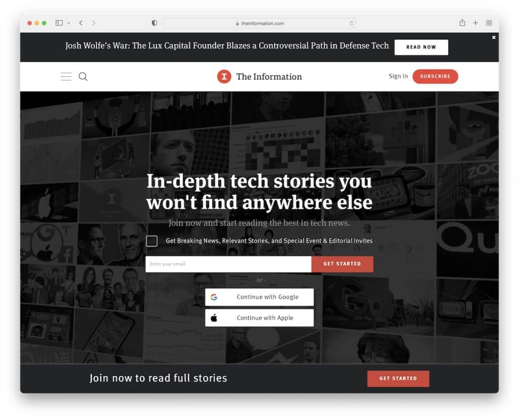 contoh situs web informasi