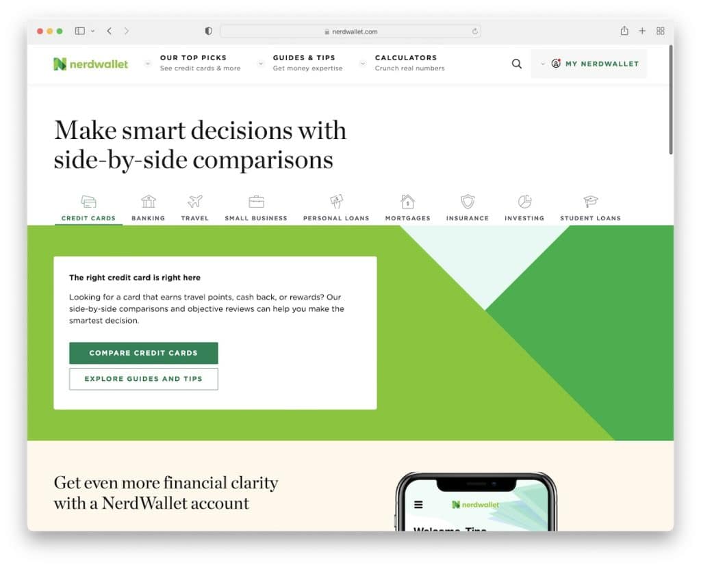 nerdwallet 附屬網站