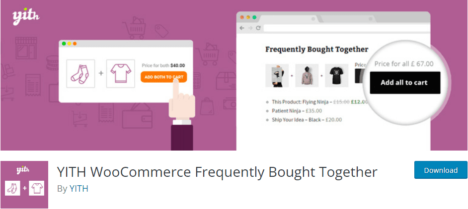 Plugin YITH WooCommerce Frequent Bought Together