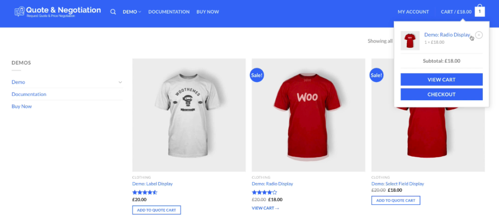 ปลั๊กอินการต่อรองราคา woocommerce โดย welaunch