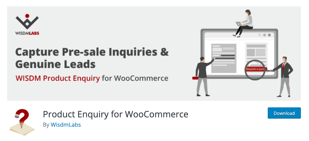 consulta de produto wisdm para woocommerce