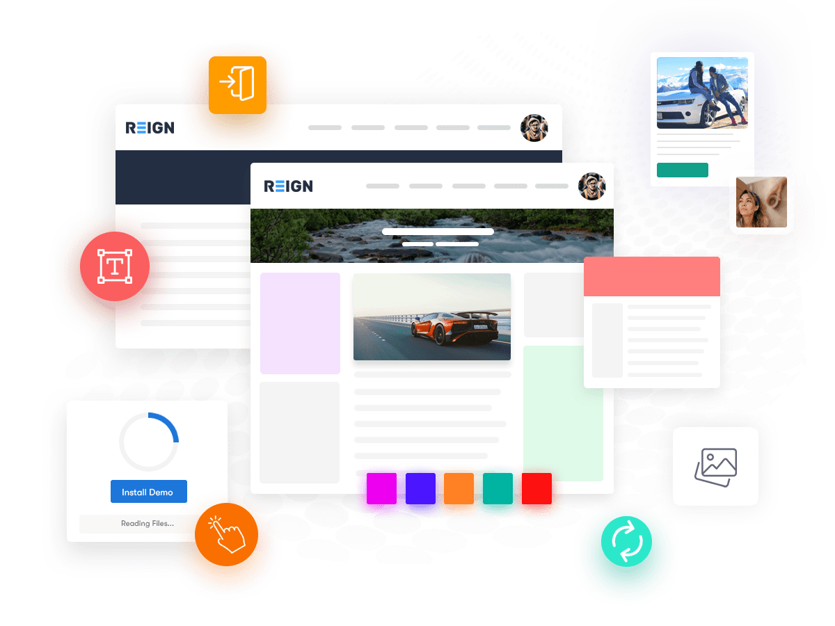 Tema Reign: coaching online LearnDash