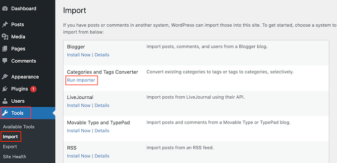 WordPress kategorisini WordPress etiketine dönüştürme Converting a WordPress category into a WordPress tag