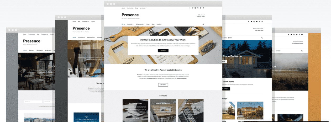 企業 WordPress 主題
