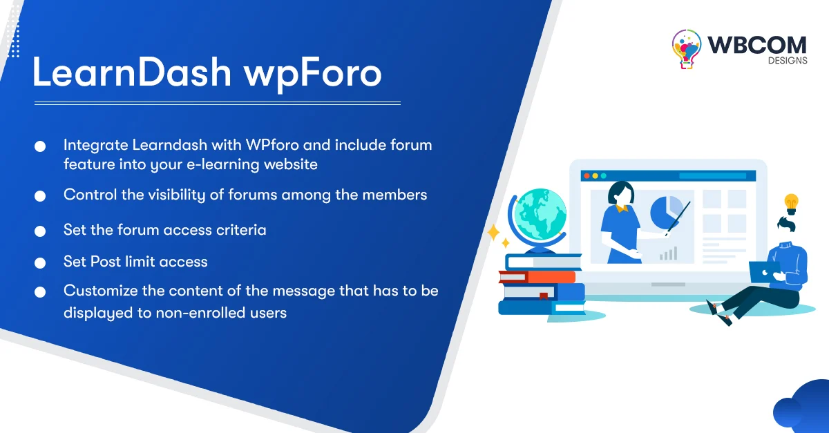 LearnDash wpForo- LearnDash 在线辅导网站