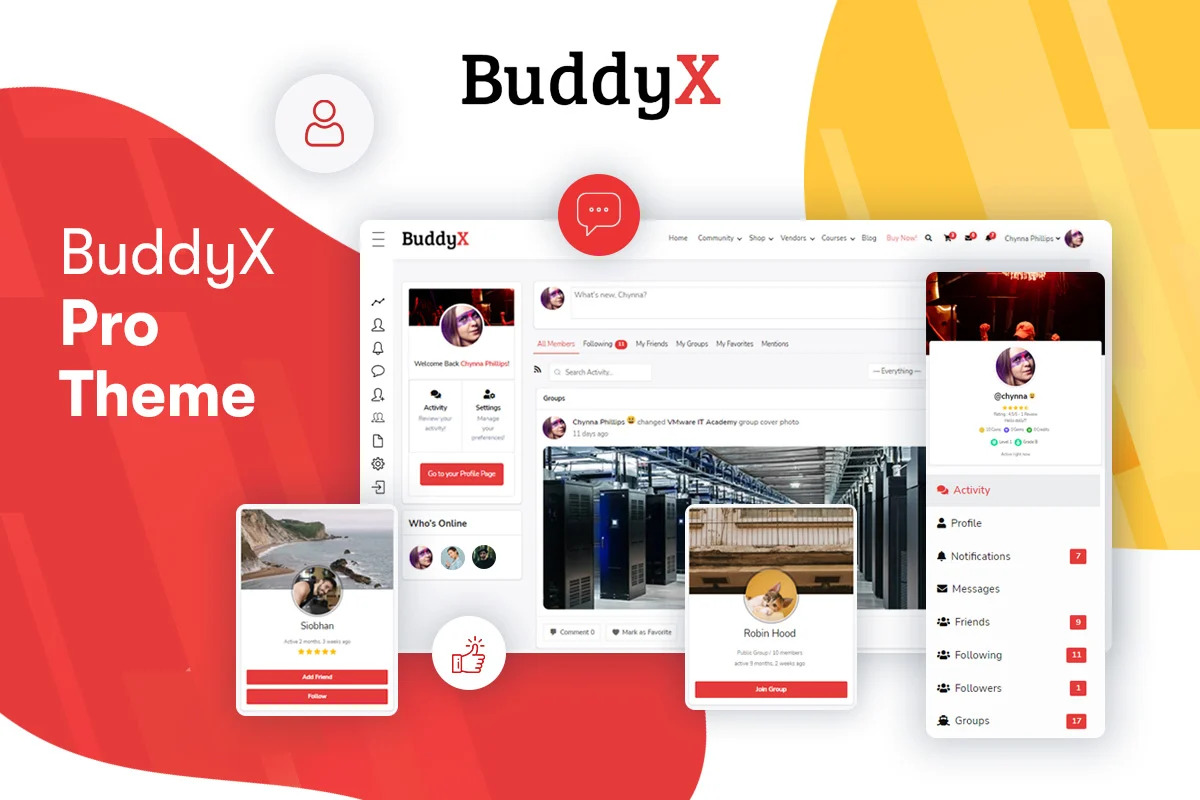Tema BuddyX Pro
