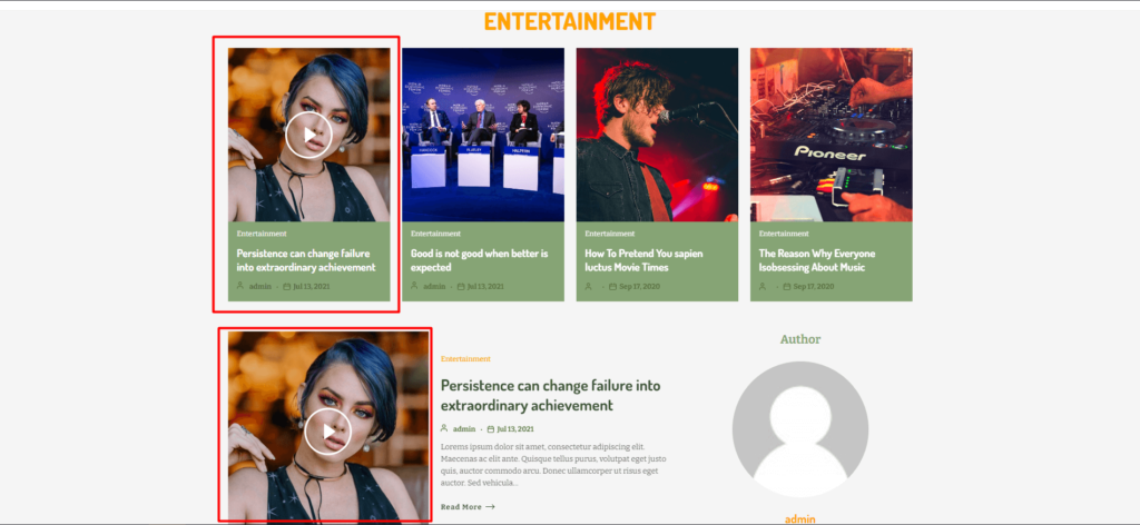 如何使用 PostX 10 在 WordPress 中添加精选视频缩略图 PostX Featured Video Thumbnail