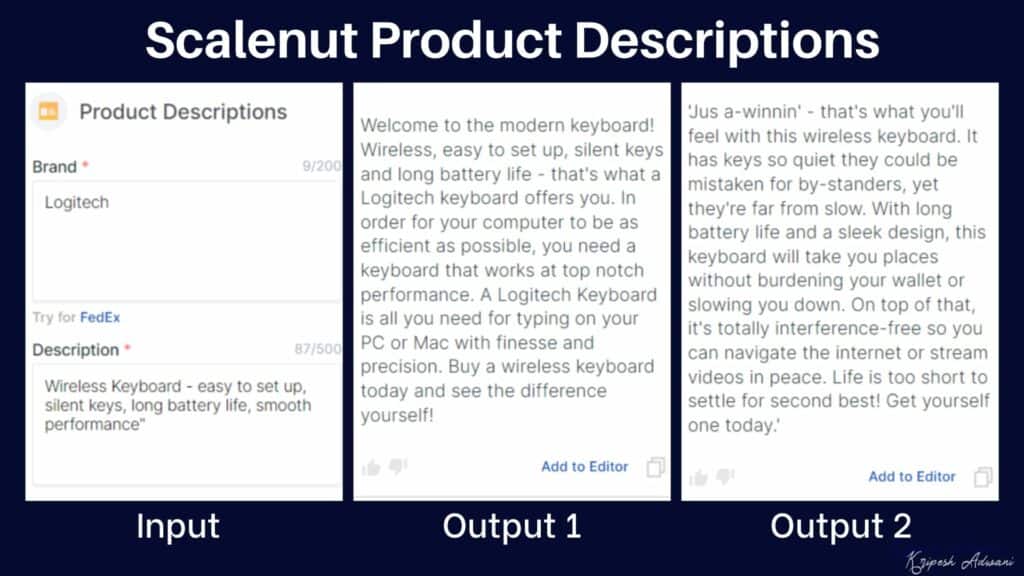 Descrição do produto Scalenut