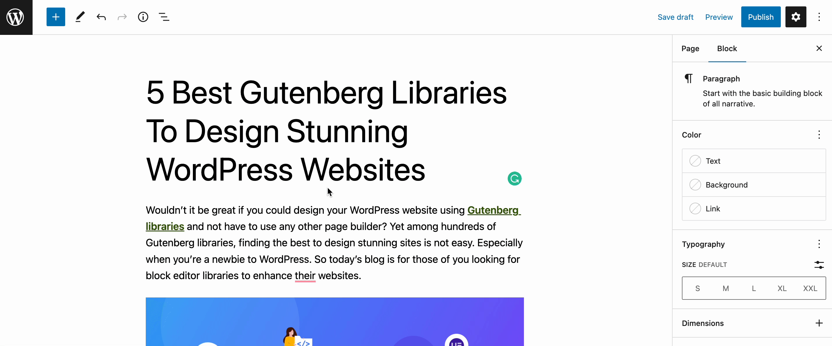 WordPress Gutenberg'e Geçiş Switch To WordPress Gutenberg