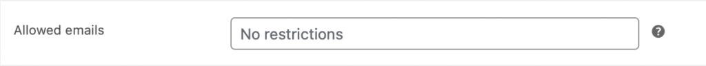 E-mails autorisés dans WooCommerce