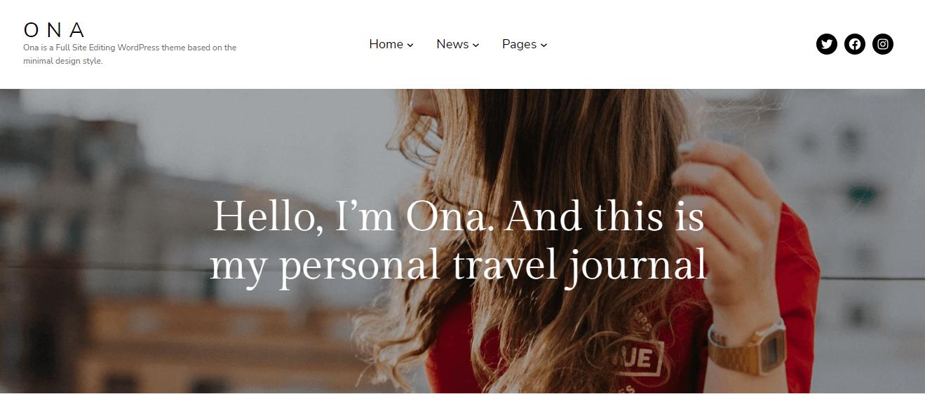 Ona este una dintre cele mai bune teme complete de editare a site-ului disponibile pentru bloggeri.