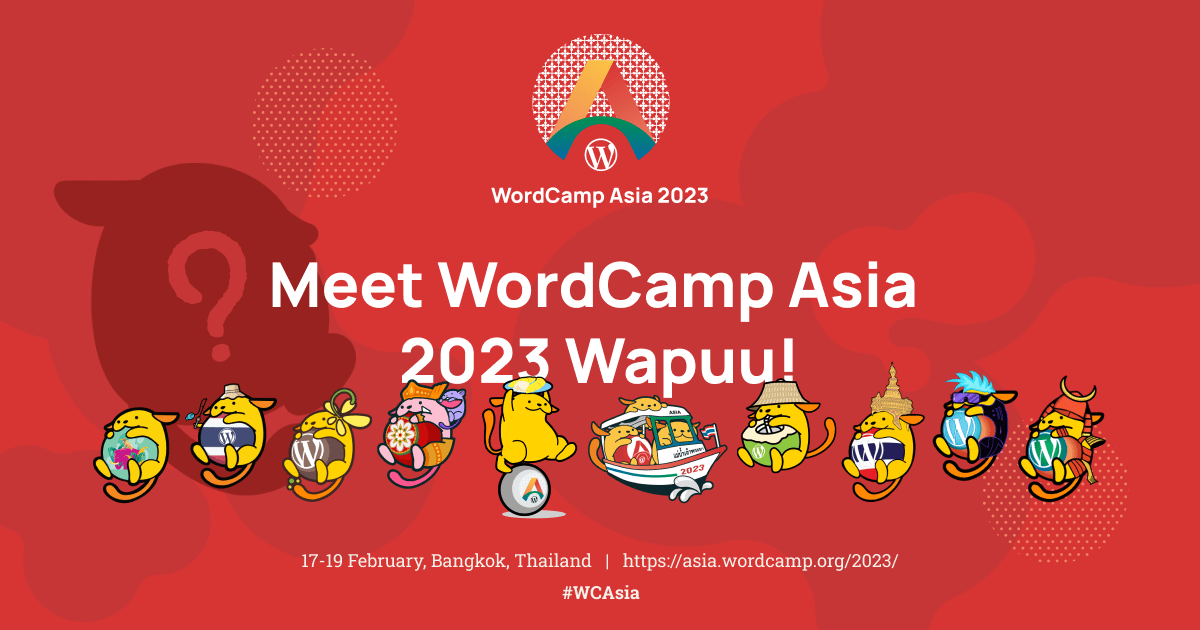 WordCamp Ásia 2023 WordCamp Asia 2023