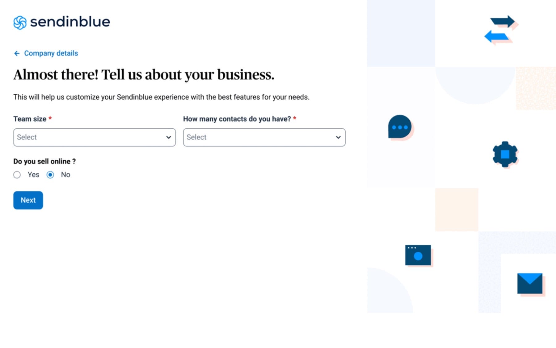 Sendinblue Katılımı