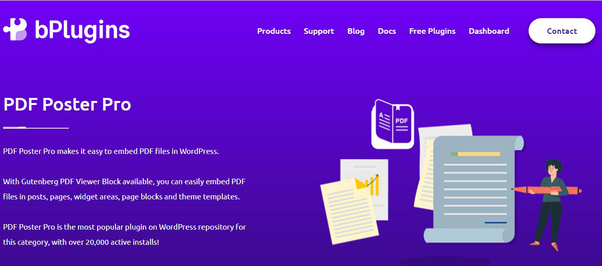 PDF Posteri – WordPress için PDF Embedder Eklentisi