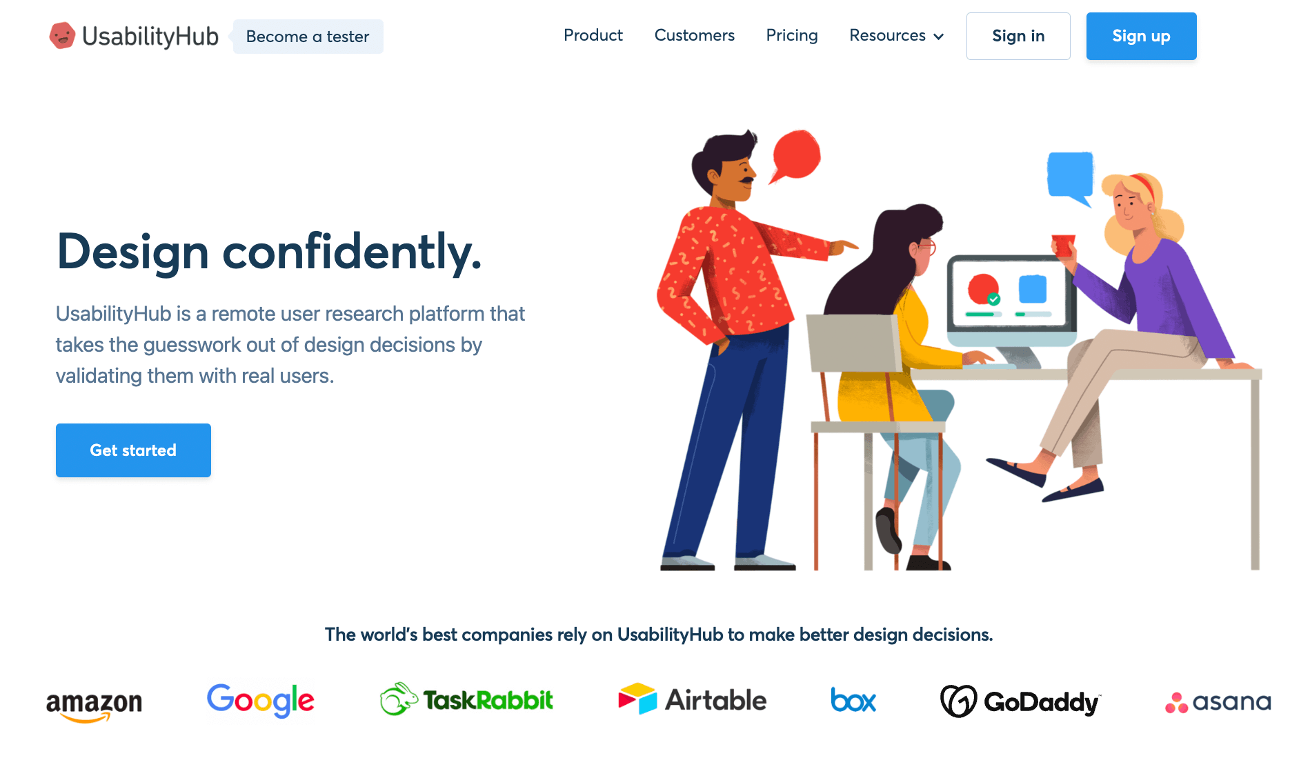 UsabilityHub UX-Forschungstool