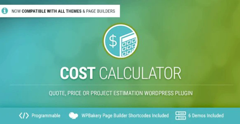 成本計算器 WordPress