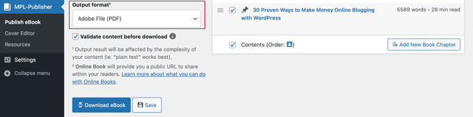 Eksportowanie postów jako PDF w MPL-Publisher Exporting Posts as a PDF in MPL-Publisher