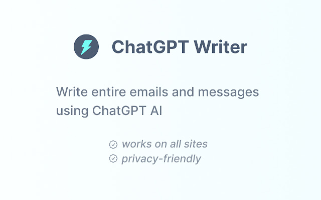 这是提高工作效率的 8 个必备 ChatGPT Chrome 扩展程序 2 chatgpt writer 832