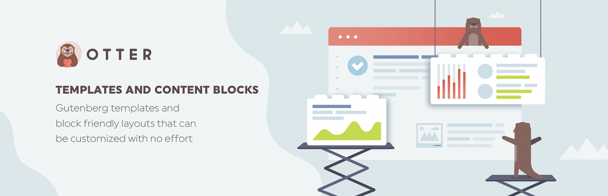 I migliori plugin per testimonial di WordPress: banner Otter Blocks