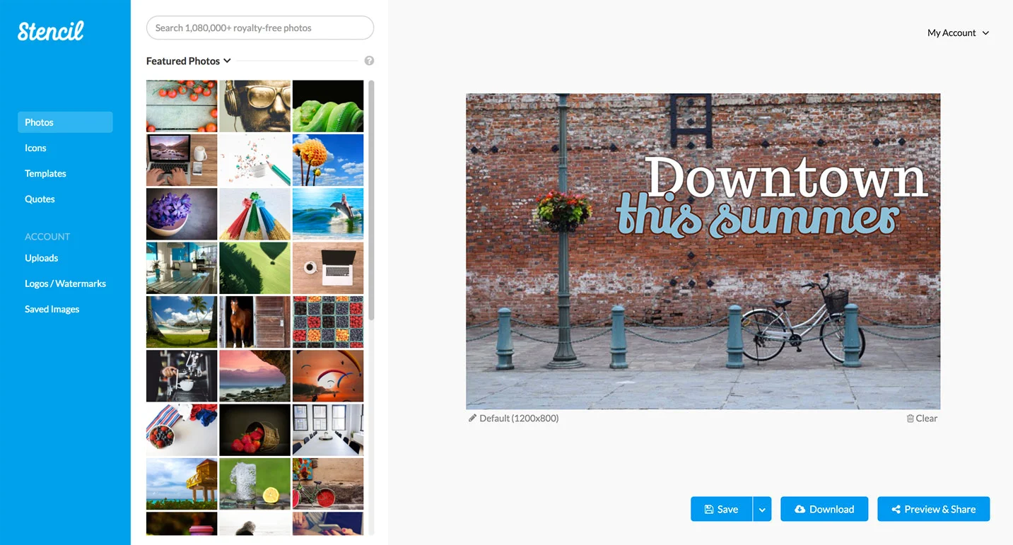 Strumenti per i contenuti dei social media: strumenti di progettazione grafica online
