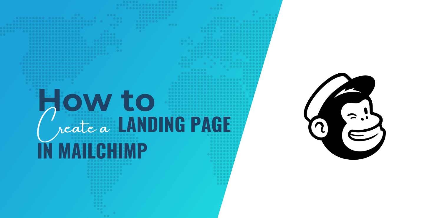 Создайте целевую страницу в Mailchimp