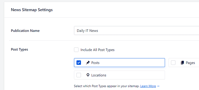 新闻站点地图设置 News sitemap settings