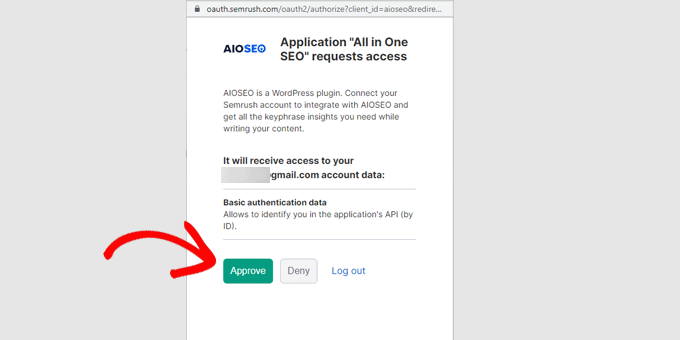 批准 Semrush Approve Semrush