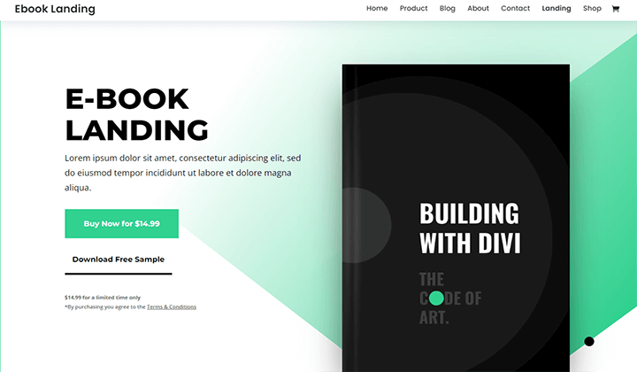 使用这 11 个针对移动设备优化的 WooCommerce 主题改造您的在线商店 6 divi ebook 21